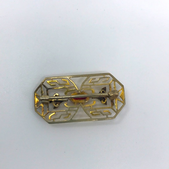 Vintage Vermeil Pin - Picture 3 of 3